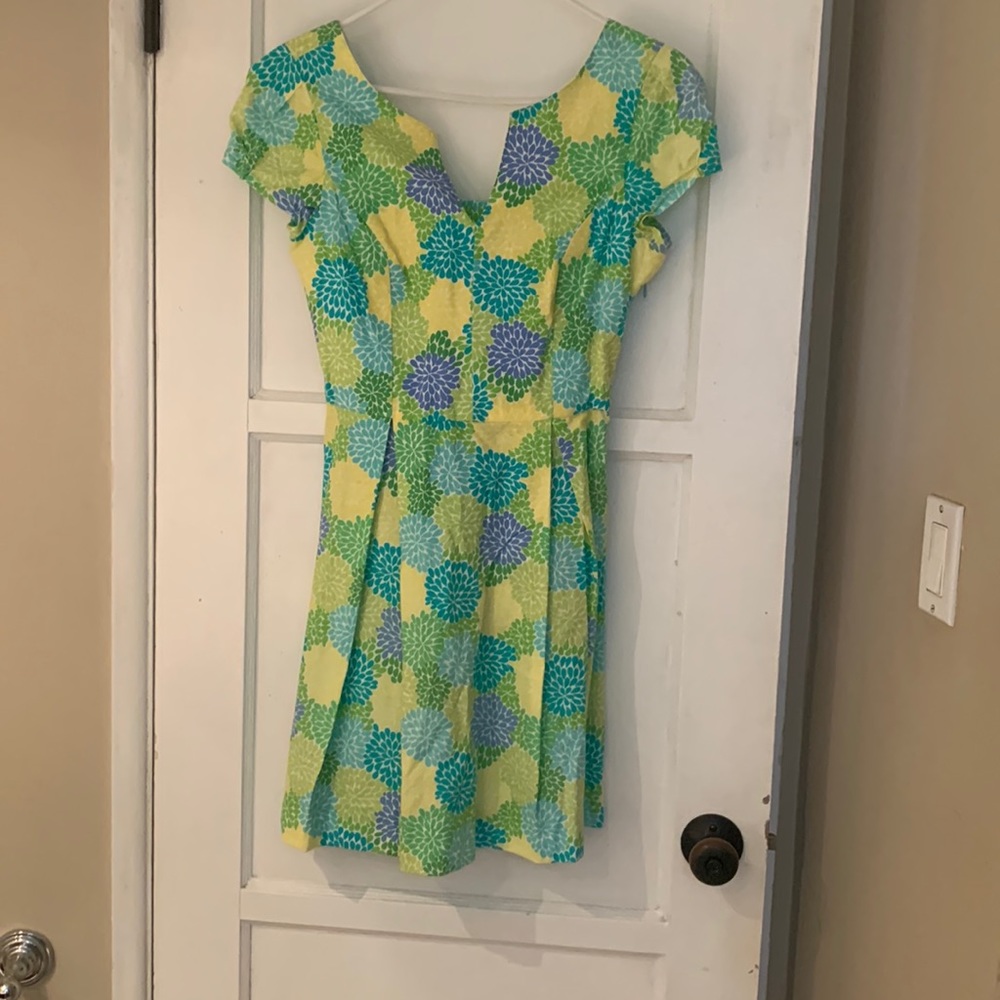 Dress size 2, floral cotton